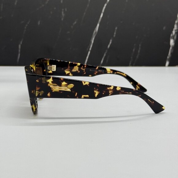 NEW BOTTEGA VENETA BV1026S 002 HAVANA WOMEN SUNGLASSES BOTTEGA VENETA - Picture 6 of 11